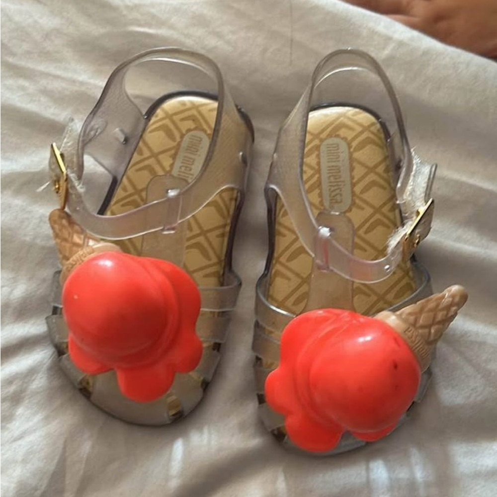Mini Melissa ice cream sandals
